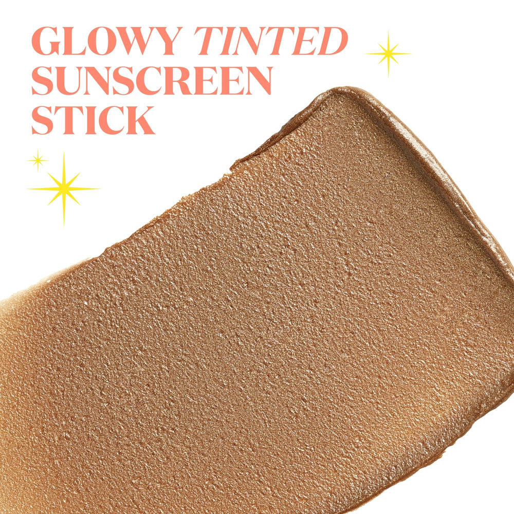 Glowscreen Stick SPF 45 close-up applying for sun protection