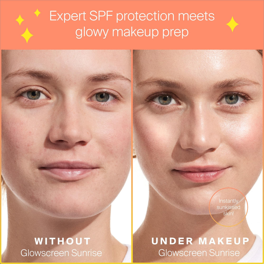 Applying on hand reveals hydrating, radiant finish.