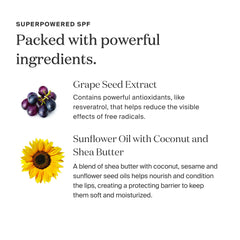  applying Supergoop Lipscreen Shine SPF 40 for daily sun protection on lips.