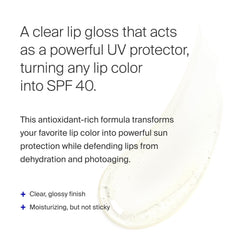Supergoop Lipscreen Shine SPF 40 pack-2 on display for easy lip protection