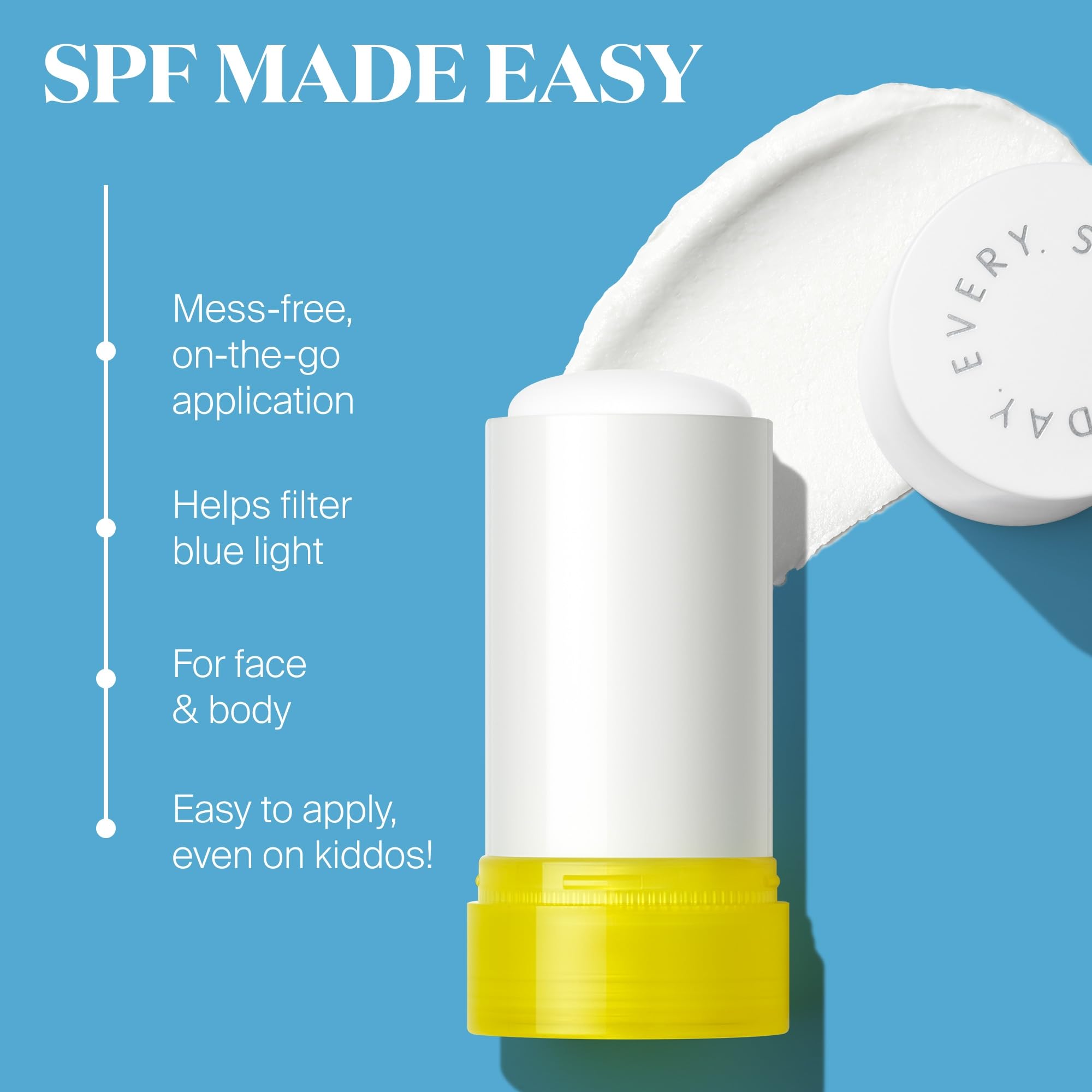 Supergoop! Mineral Sheer Stick SPF 30 twist mechanism for easy reveal