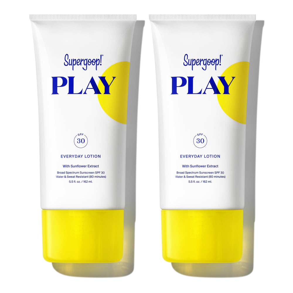 Supergoop! PLAY Everyday SPF 30 lotion bottle front for daily protection.