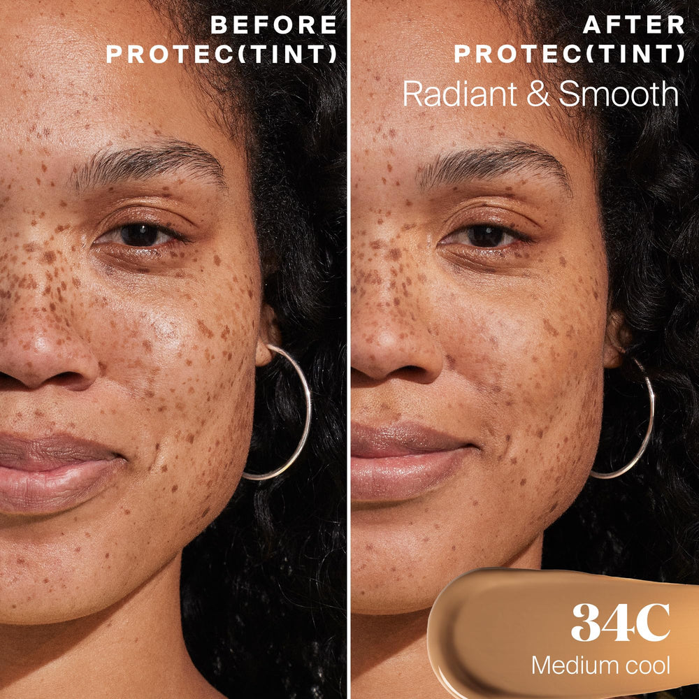Supergoop Protect Tint 14-shades chart shows close color matches