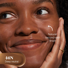 Close-up of Protect Tint texture highlighting cushiony blend and smoothing effect