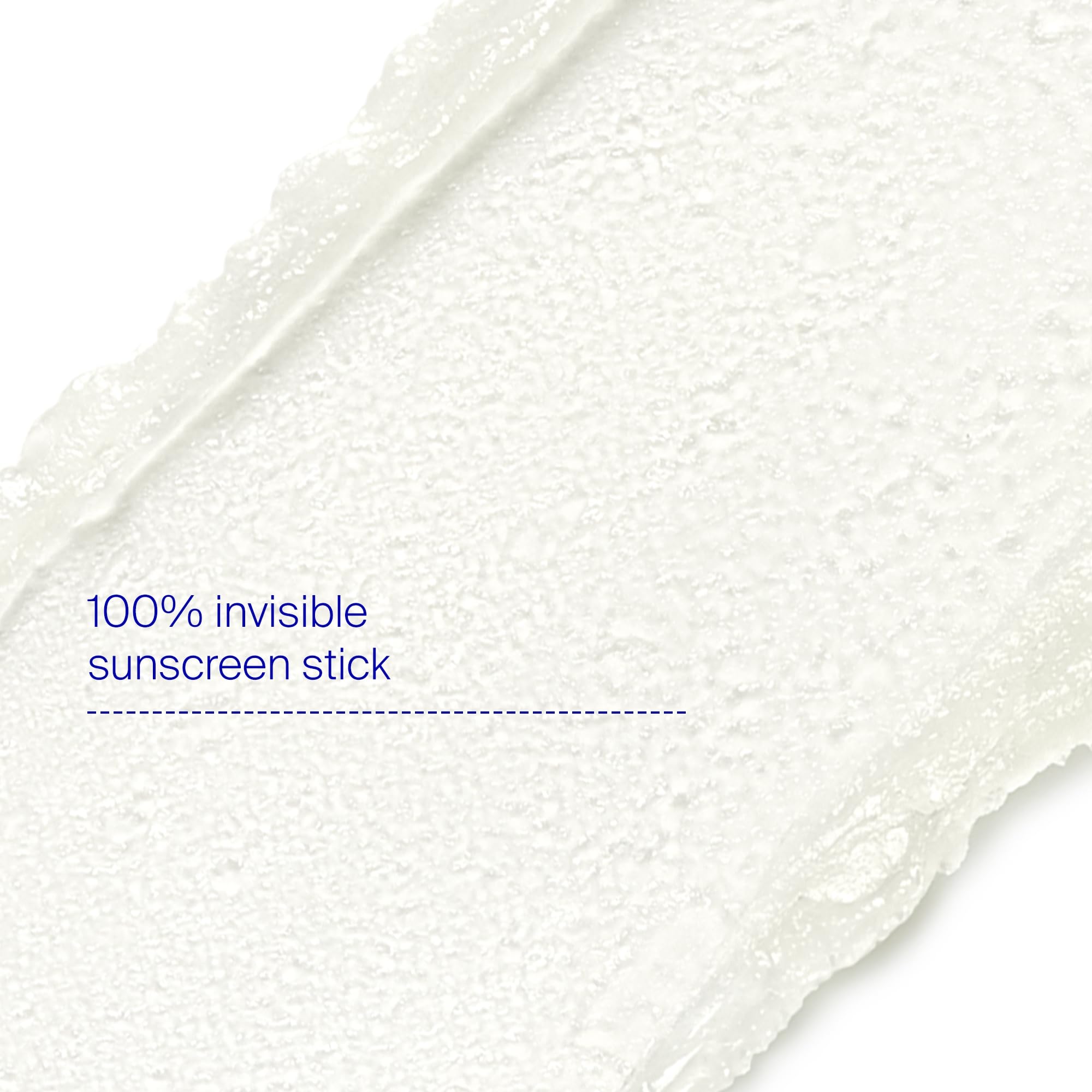 Supergoop! Unseen Sunscreen Stick applied to skin to illustrate invisible finish.