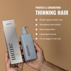 Superior Mane hair volumizing preview demonstrates subtle fullness on strands.