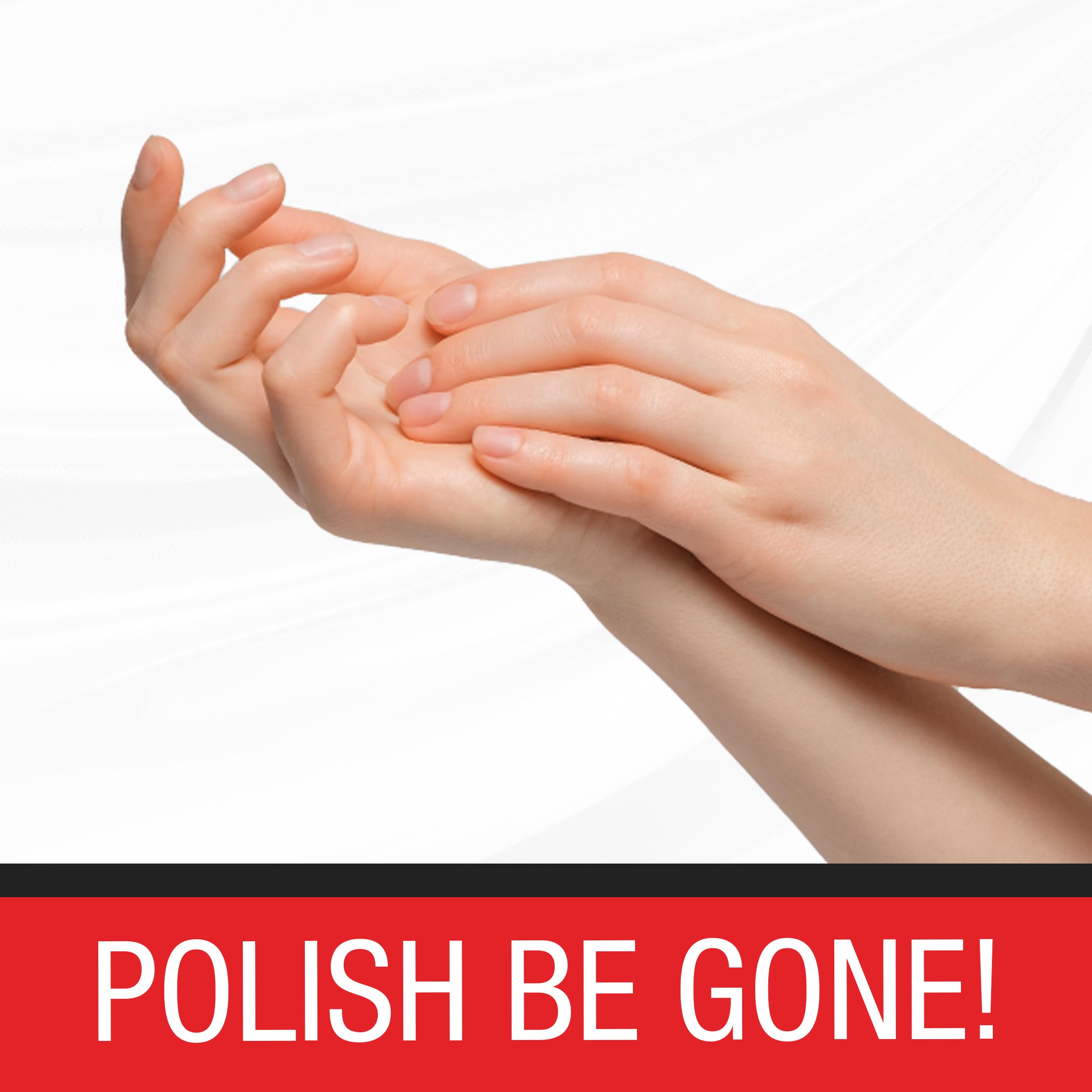 SuperNail Pure Acetone 8 oz bottle label close-up for easy identification.