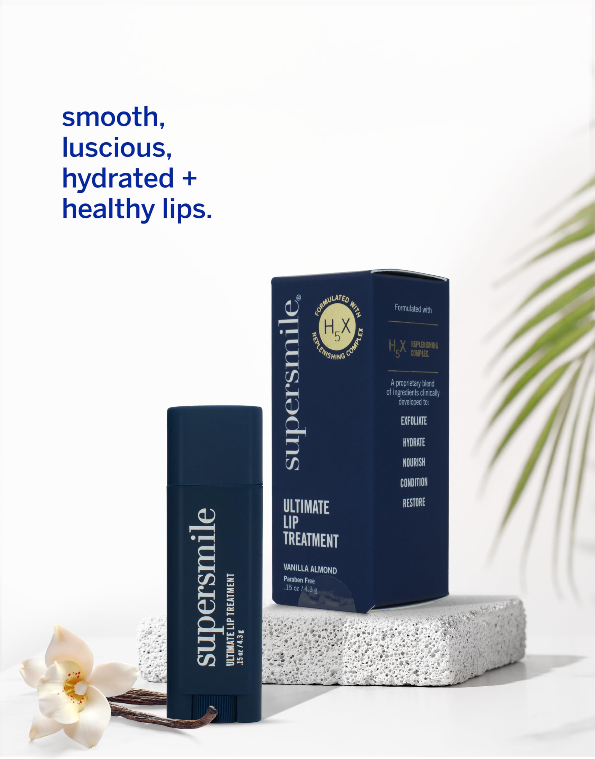 Creamy texture delivering collagen benefits for smoother lips