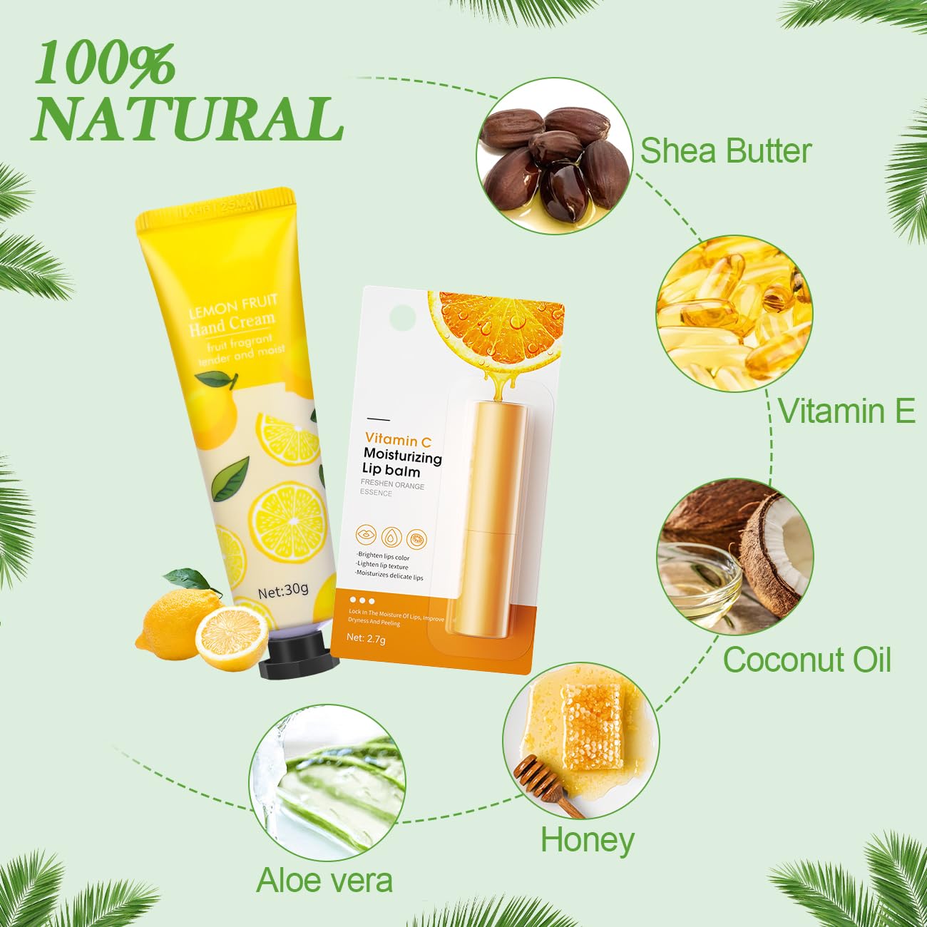 SUPERSUN hand cream gift set with six tubes for daily moisture