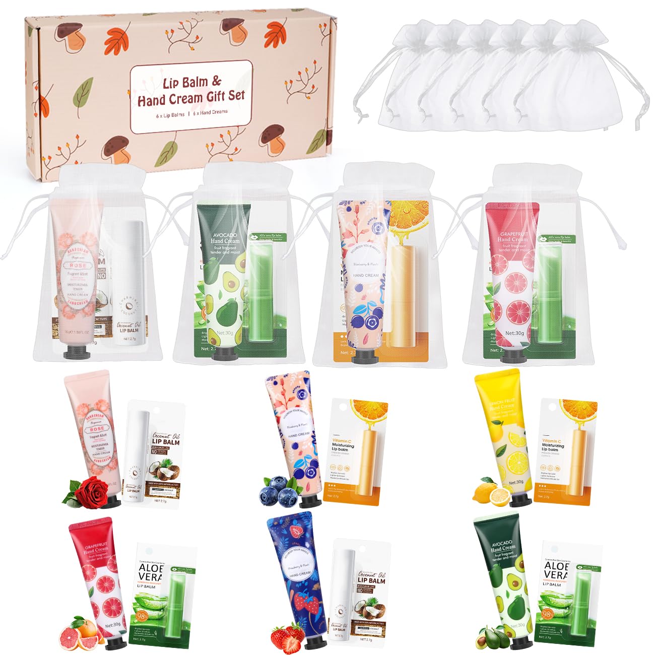 SUPERSUN lip balm bulk pack for nourished, smooth lips