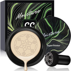 SuperThinker air cushion CC cream bottle shows lightweight formula for daily wear