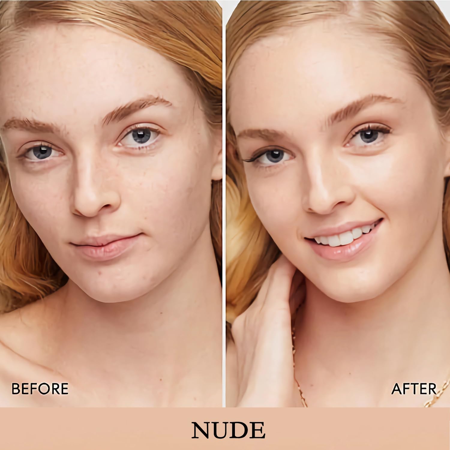 Soft mushroom puff for SuperThinker Air Cushion CC Cream enables smooth, even application.