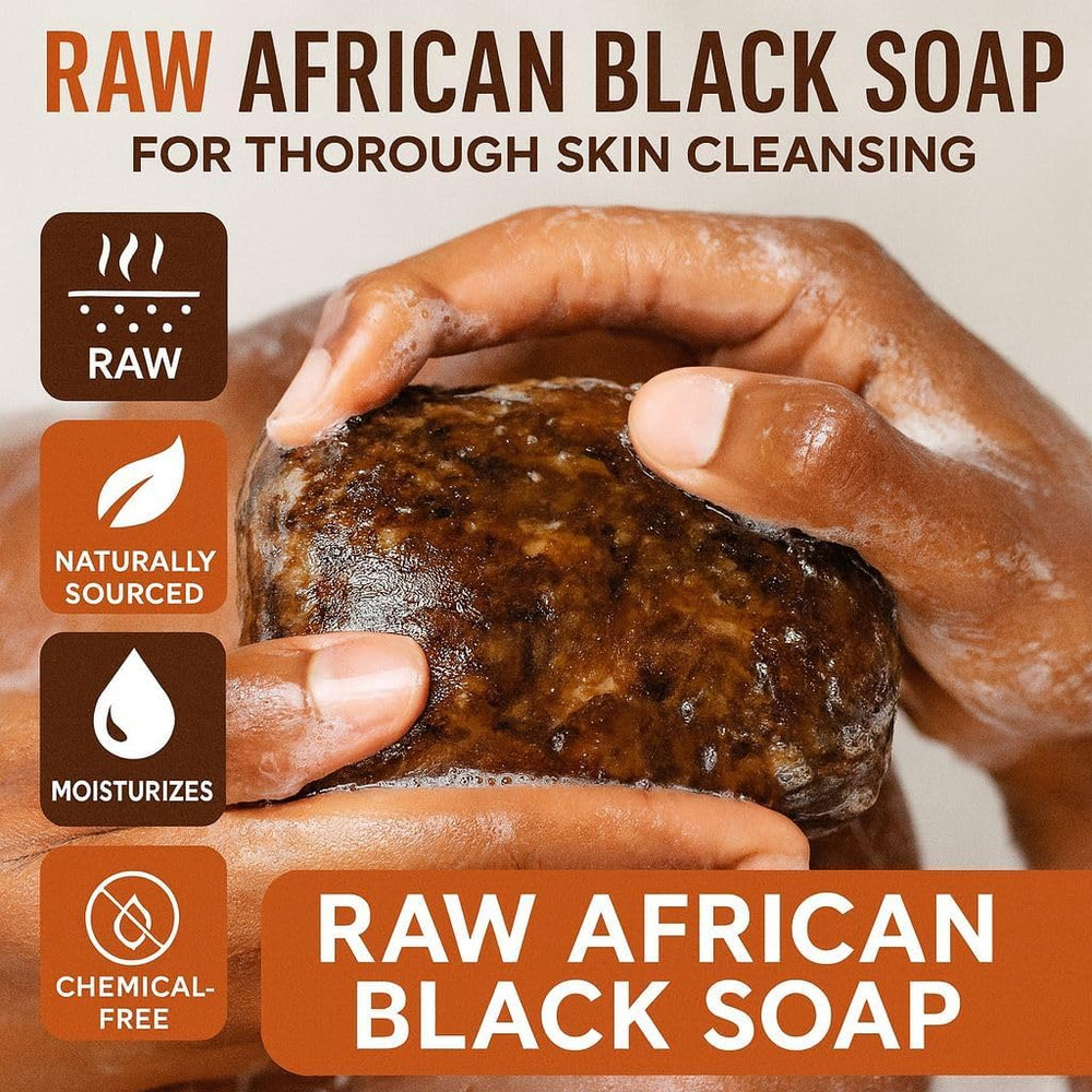 Suplox African Black Soap Bar gift-ready packaging invites daily use