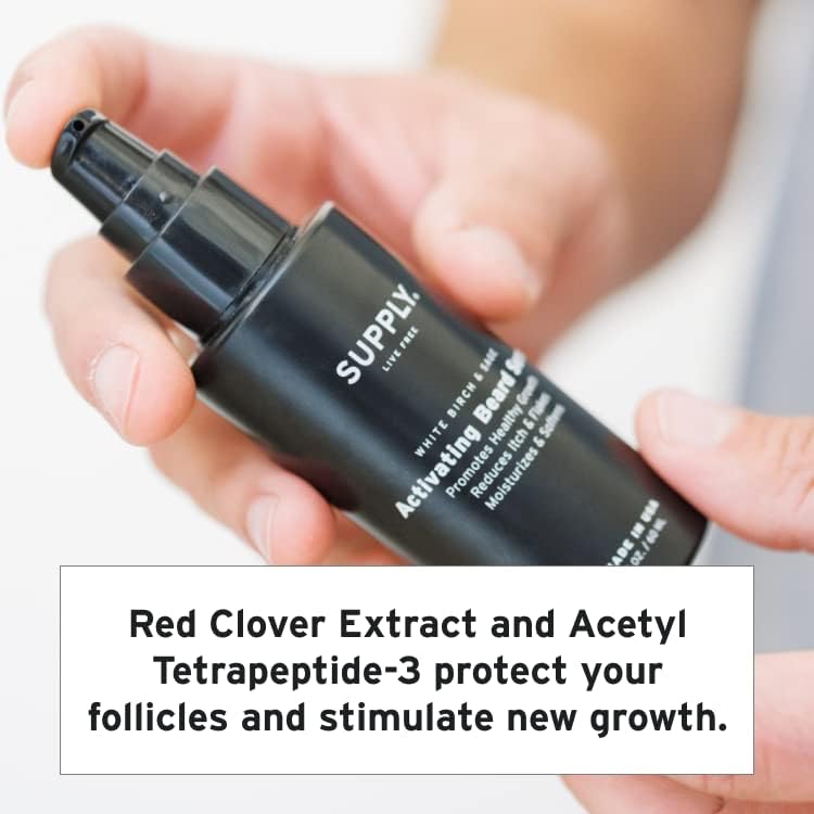 Scent profile of White Birch and Sage in Supply serum
