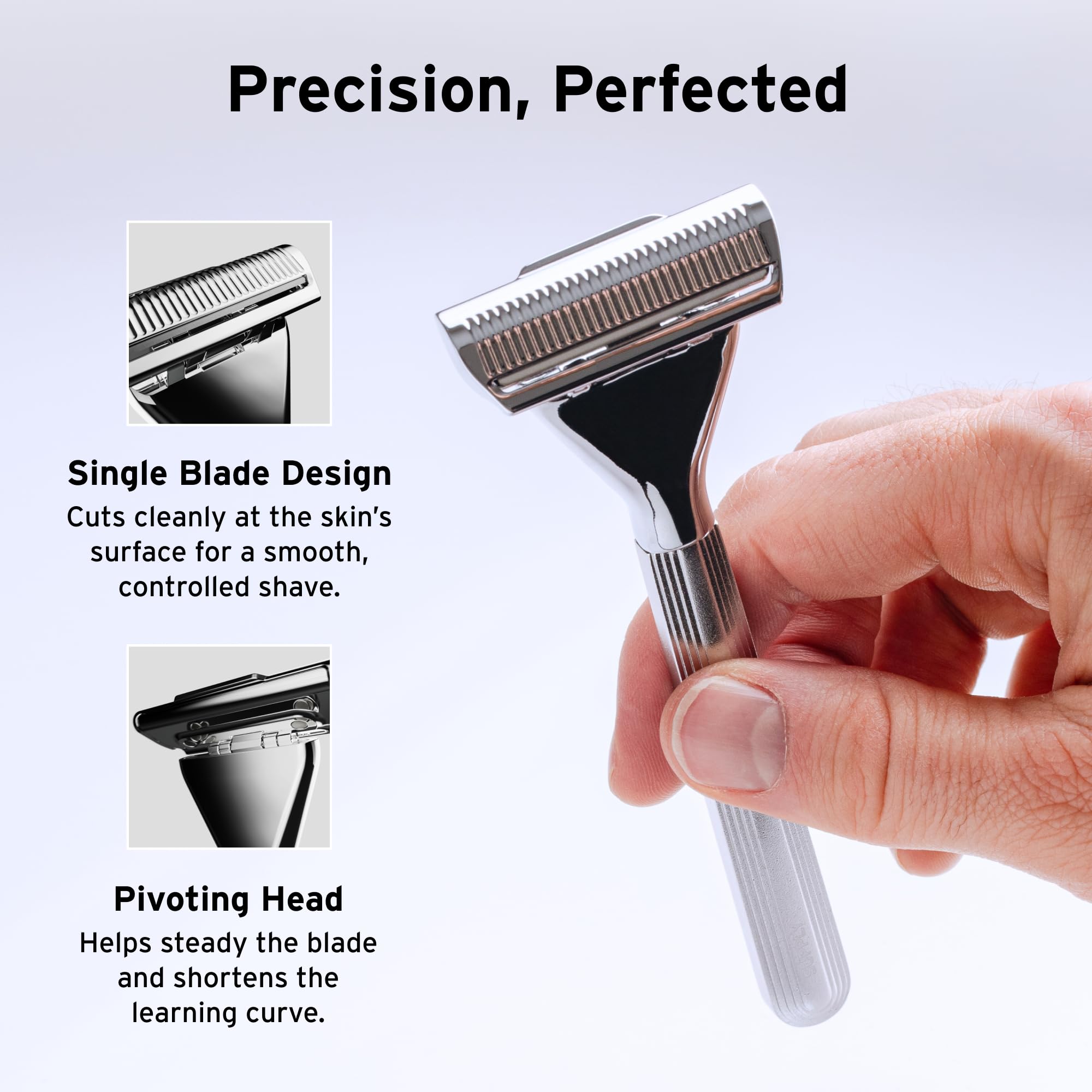 SUPPLY SwitchBlade magnetic reload system guiding blades into place safely.