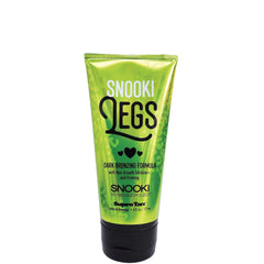 Supre Snooki Ultra Dark Leg Bronzer bottle pour delivers deep, even color on legs.