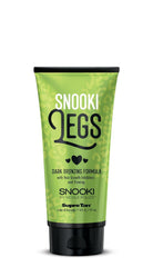 Supre Snooki Ultra Dark Leg Bronzer close-up texture shows rich formula.