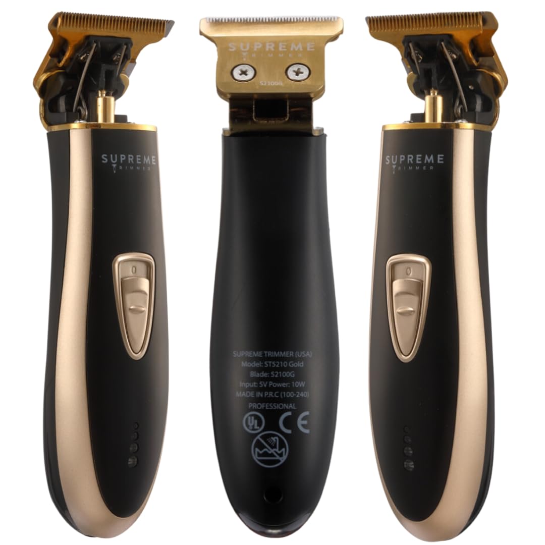 Supreme Trimmer adjustable DLC blade enabling zero‑gap precision.