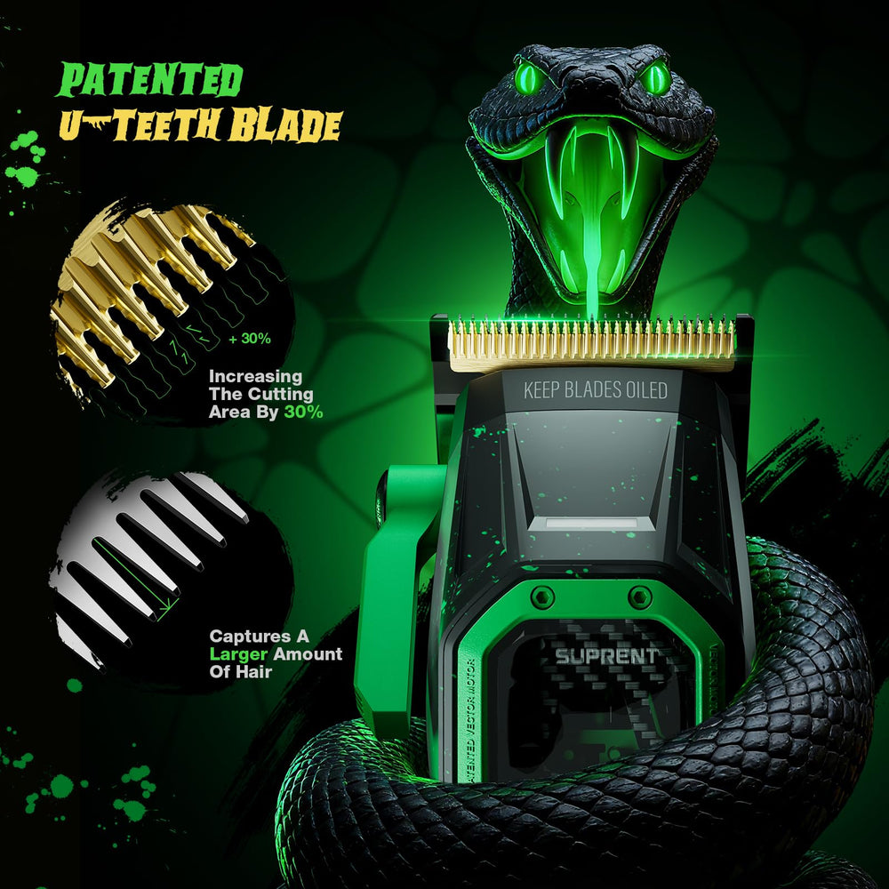 SUPRENT FANGS vector motor with AI sensor provides fast, responsive performance.
