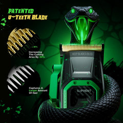 SUPRENT FANGS vector motor with AI sensor provides fast, responsive performance.
