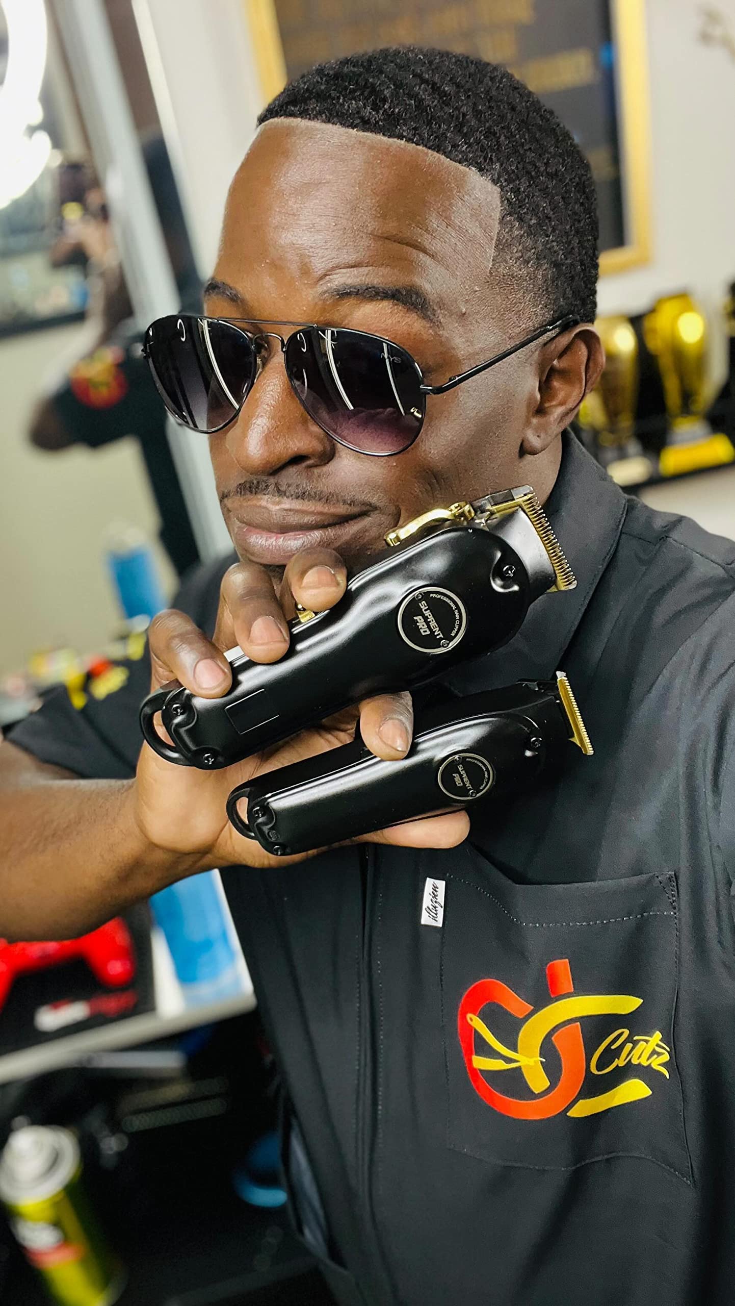 SUPRENT PRO 2500mAh battery lasts a full workday