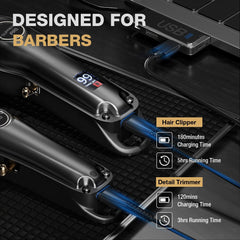 SUPRENT PRO carbon steel blades stay sharp for fast, comfortable trims