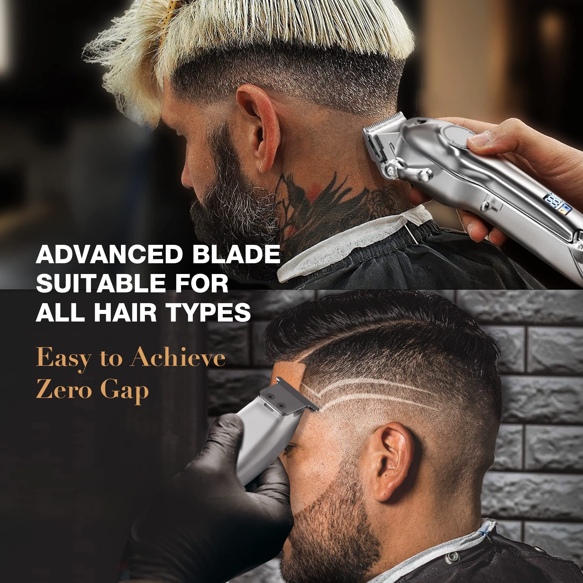 SUPRENT zero-gap adjustment helps set precise blade spacing.