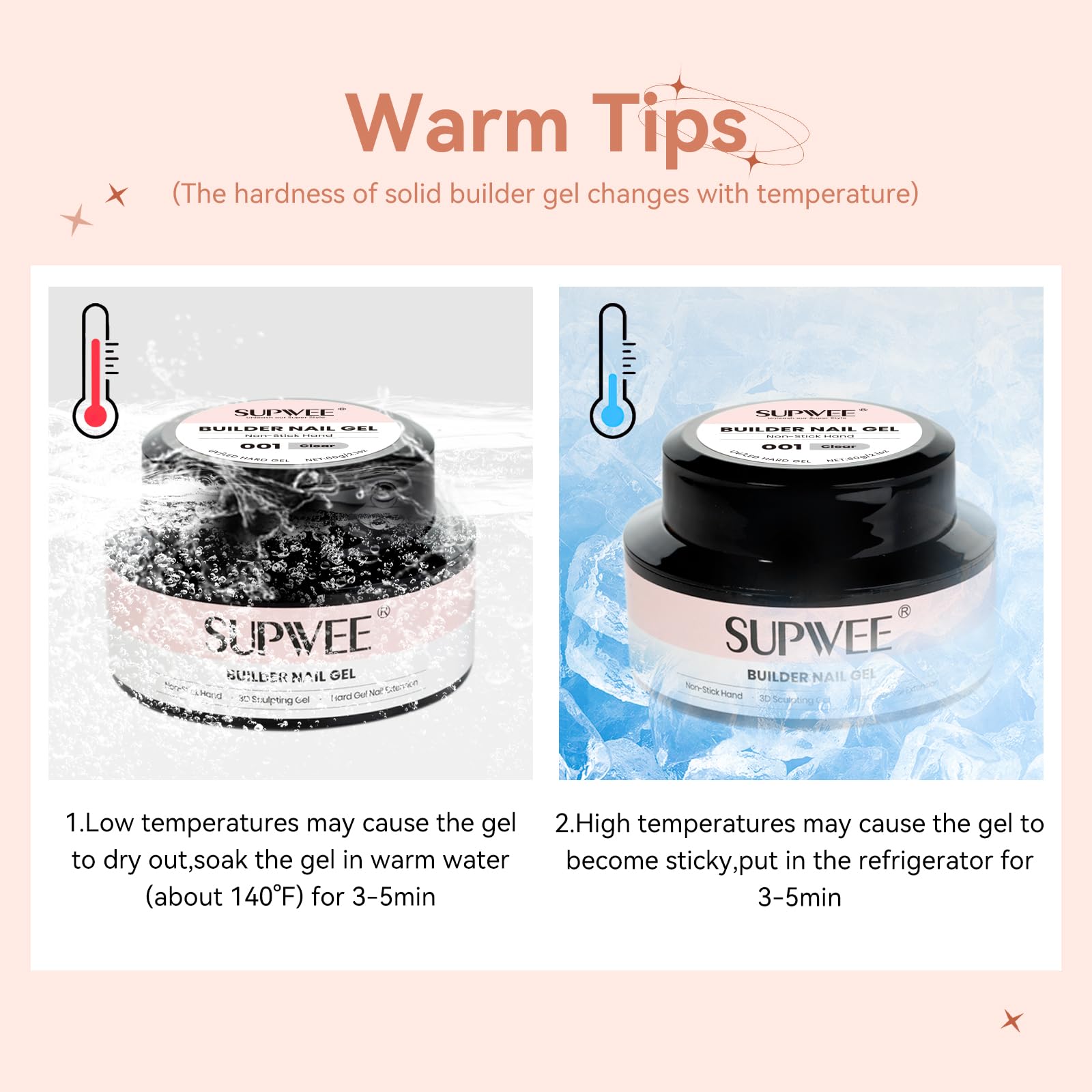 SUPWEE 3D flower sculpting gel for creative home nail art