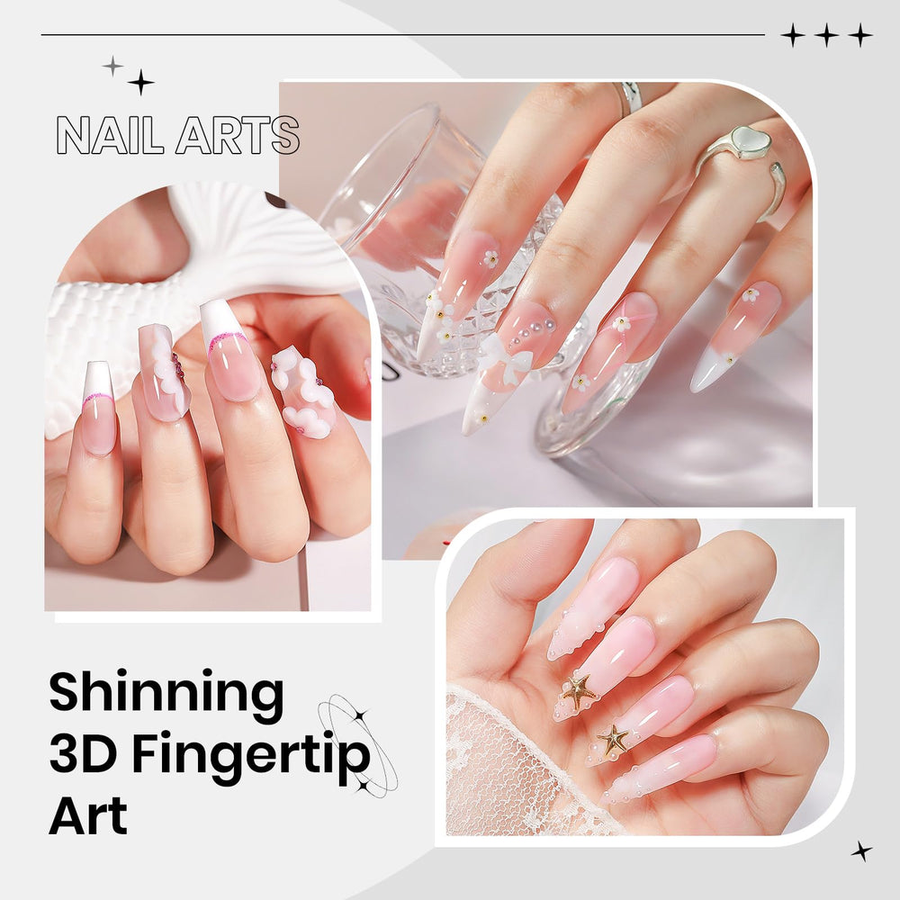 SUPWEE gel decorations attachment demonstrates bold art with secure adhesion.