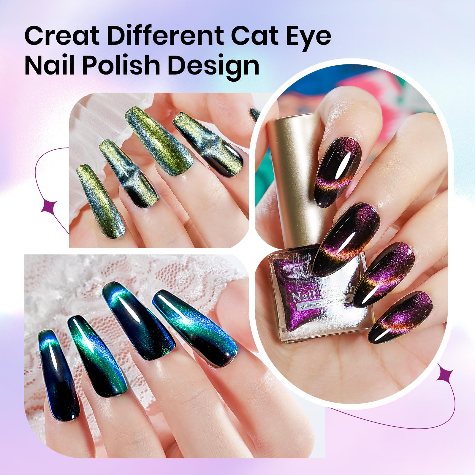 SUPWEE base and top coat recommended to lock in shine