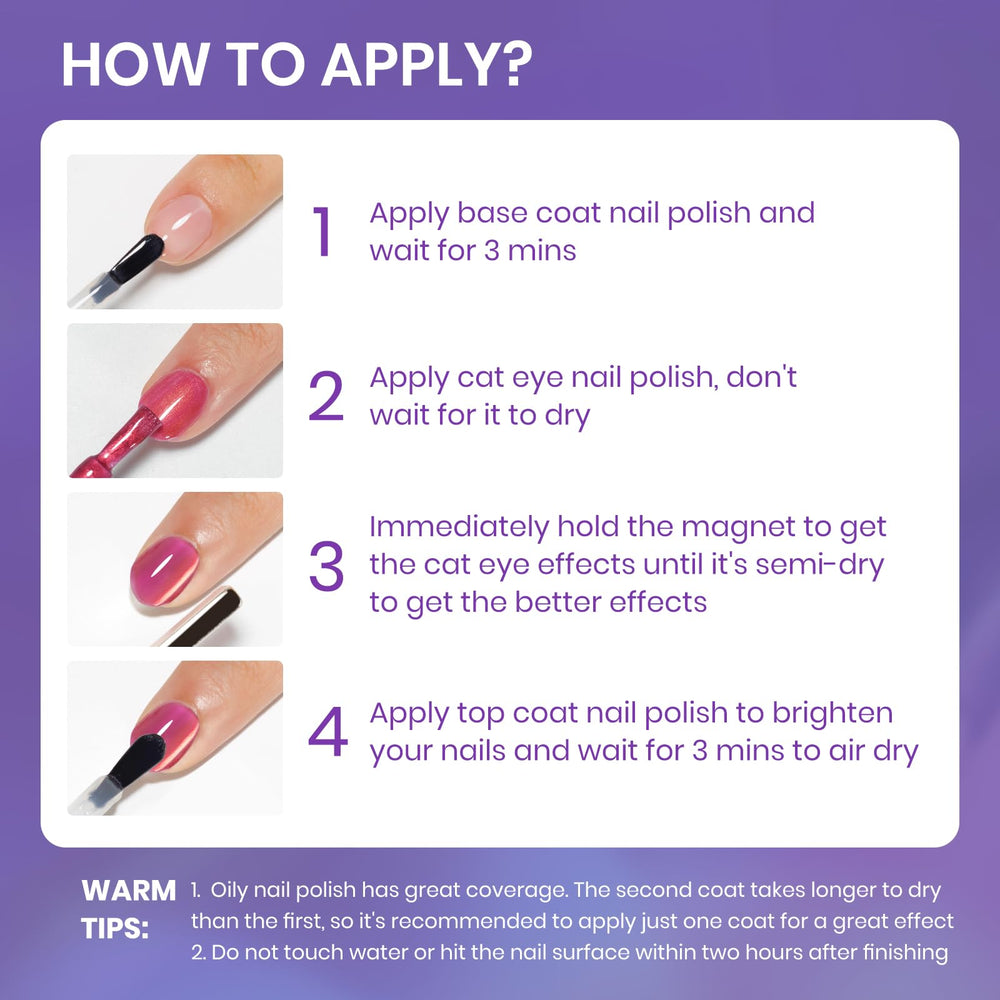 SUPWEE base and top coat recommended for long-lasting look