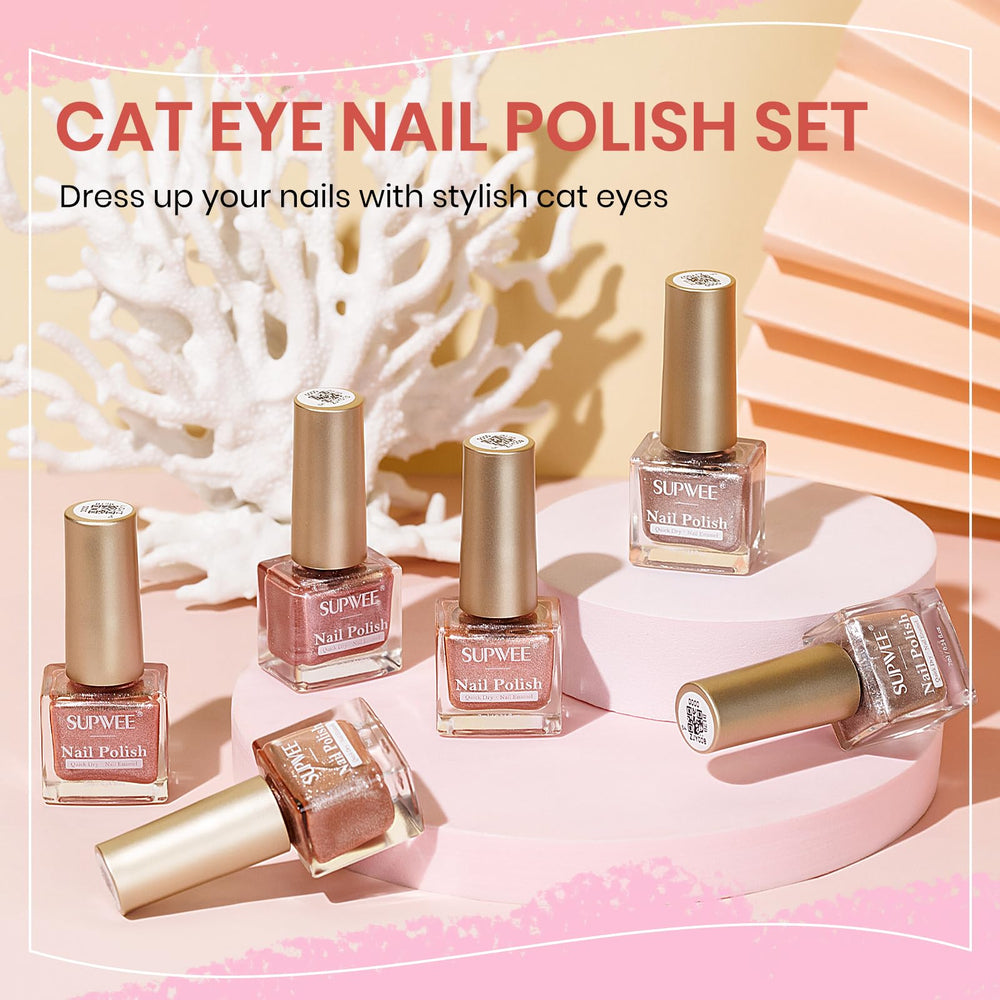 SUPWEE At-home manicure with 8-shade set for versatile looks
