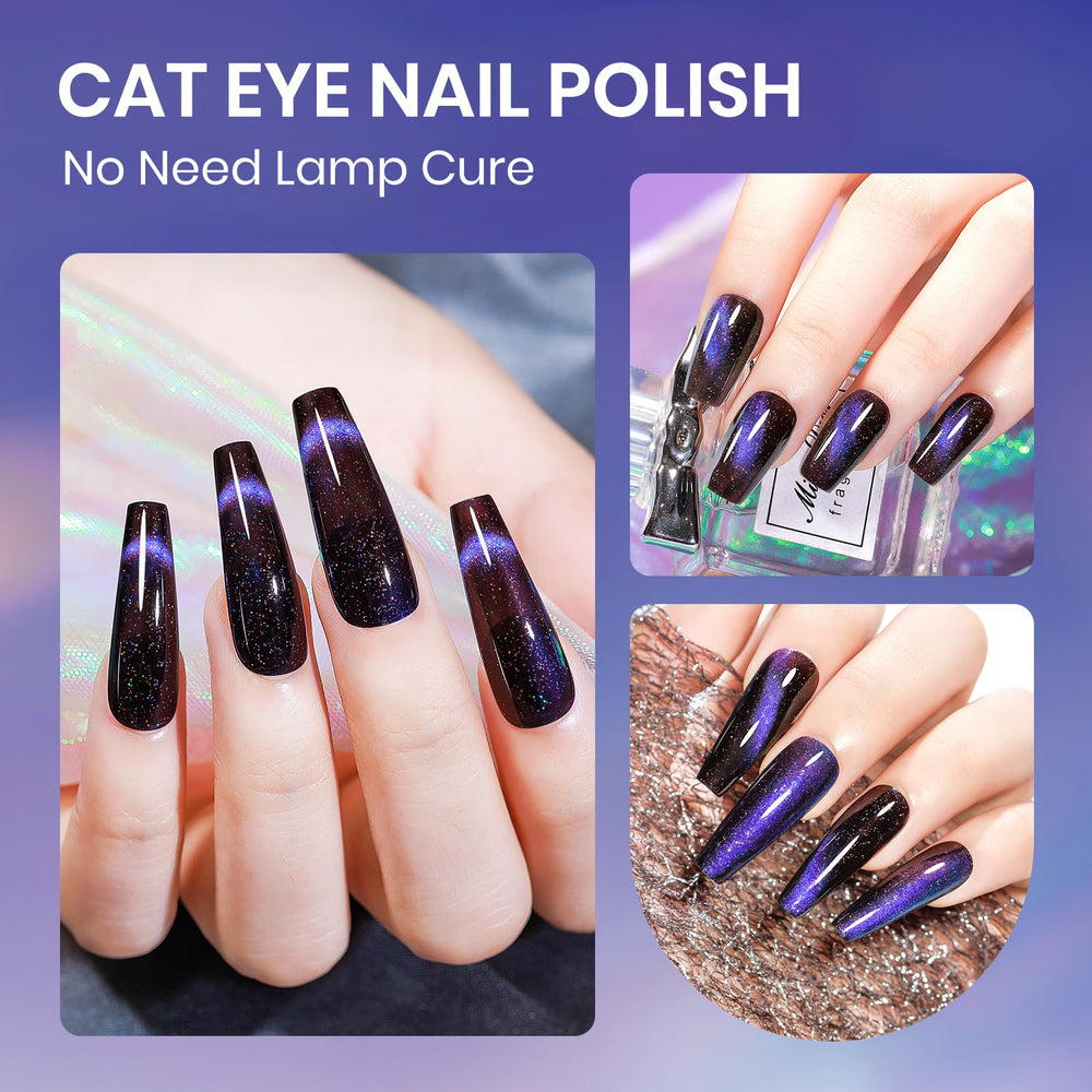 SUPWEE cat-eye polish offers long-lasting wear up to seven days.