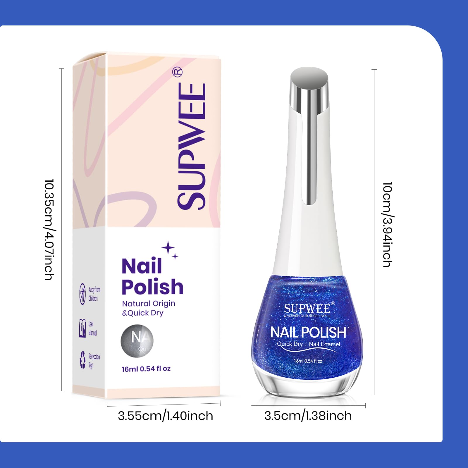 Magnets guide sharper cat-eye effect with SUPWEE polish