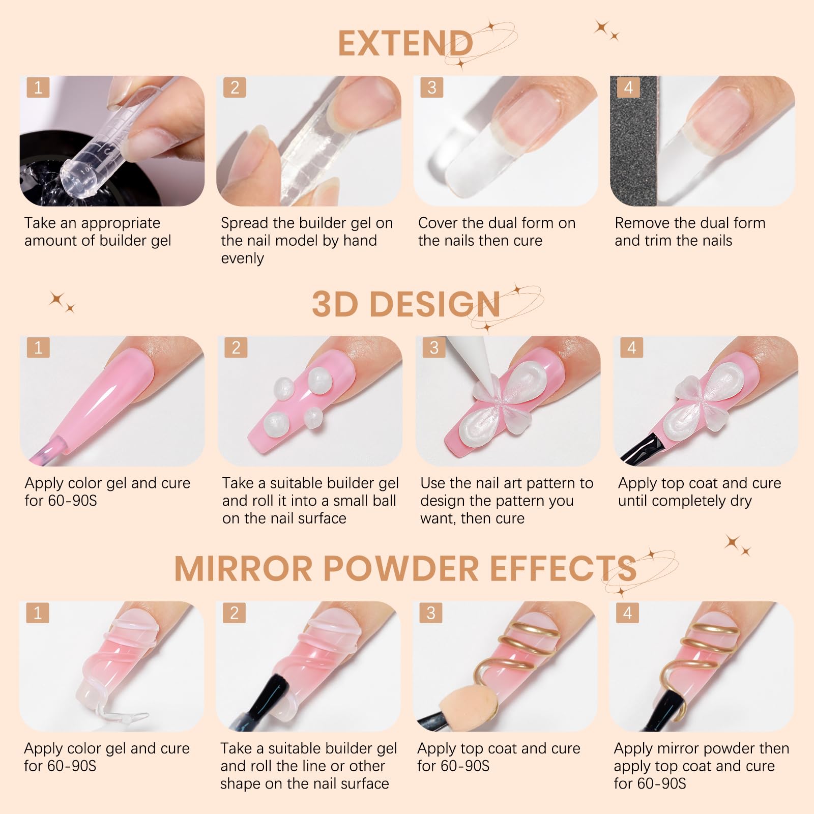 SUPWEE complete DIY manicure kit for beginners and pros.