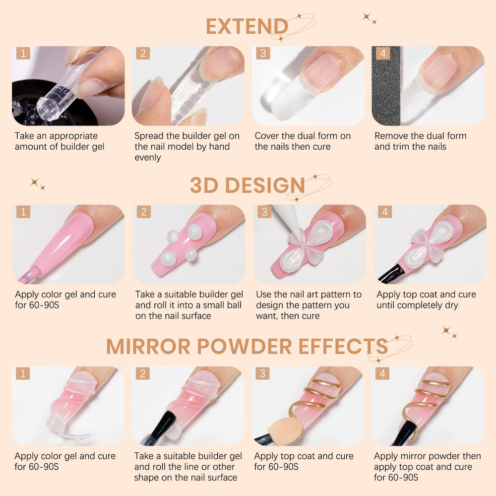 SUPWEE complete DIY manicure kit for beginners and pros.