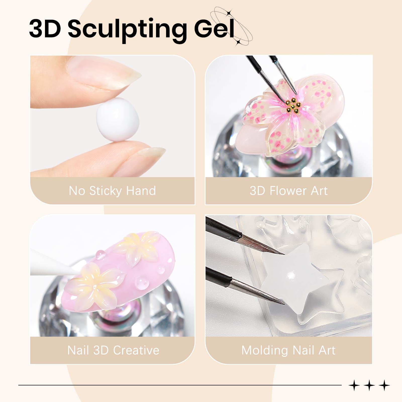 SUPWEE dual-ended silicone pen for precise shaping and quick patterning