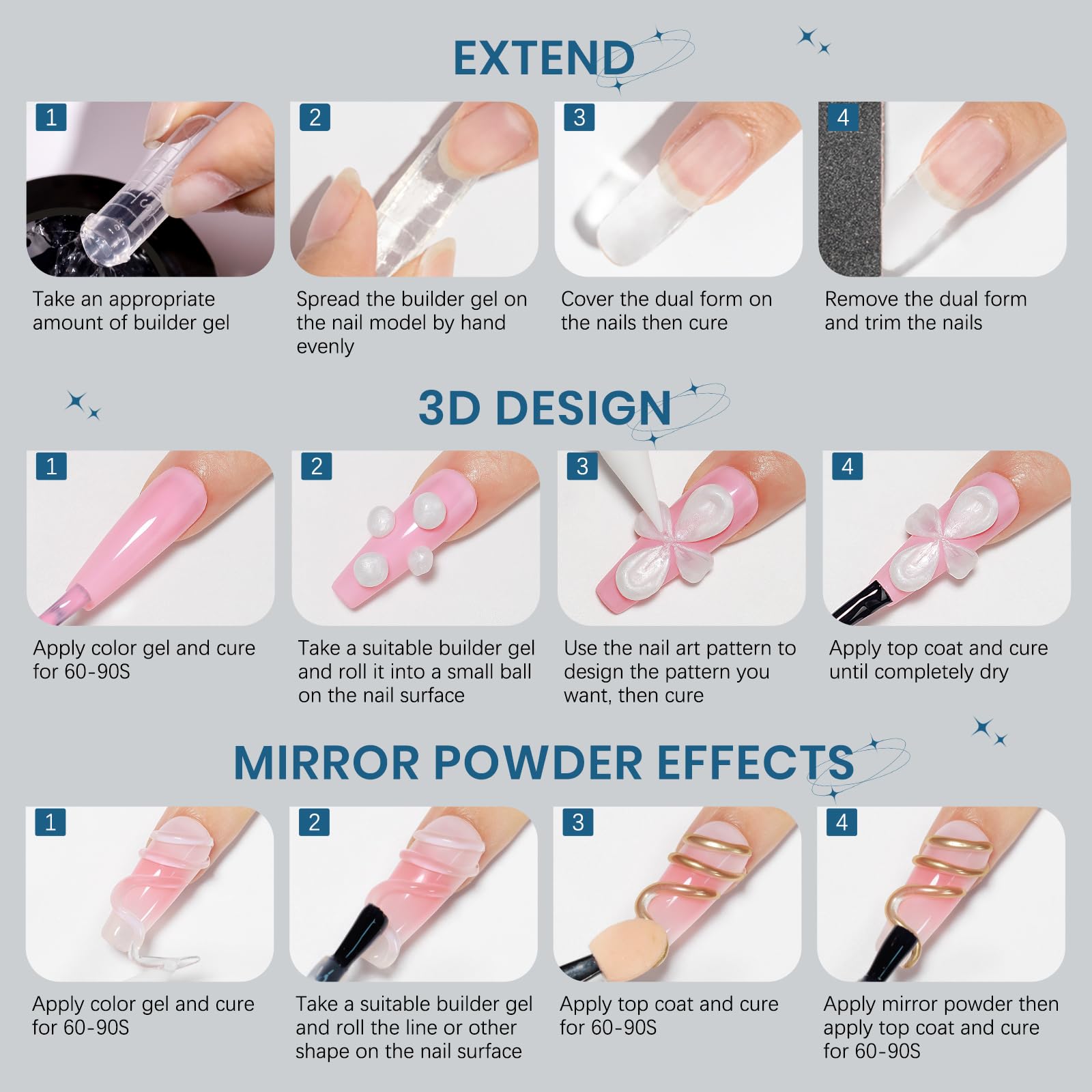 Supwee solid gel offers non-sticky formula for easy application.