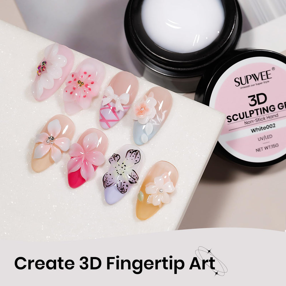 SUPWEE Nail Art Pen Set enables precise detailing for creative designs.