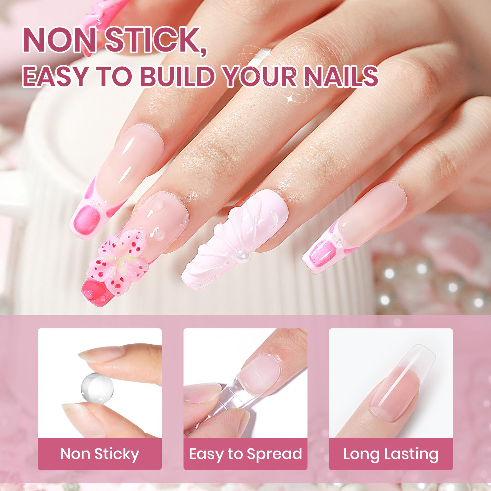 SUPWEE Nail file helps smooth edges before curing.