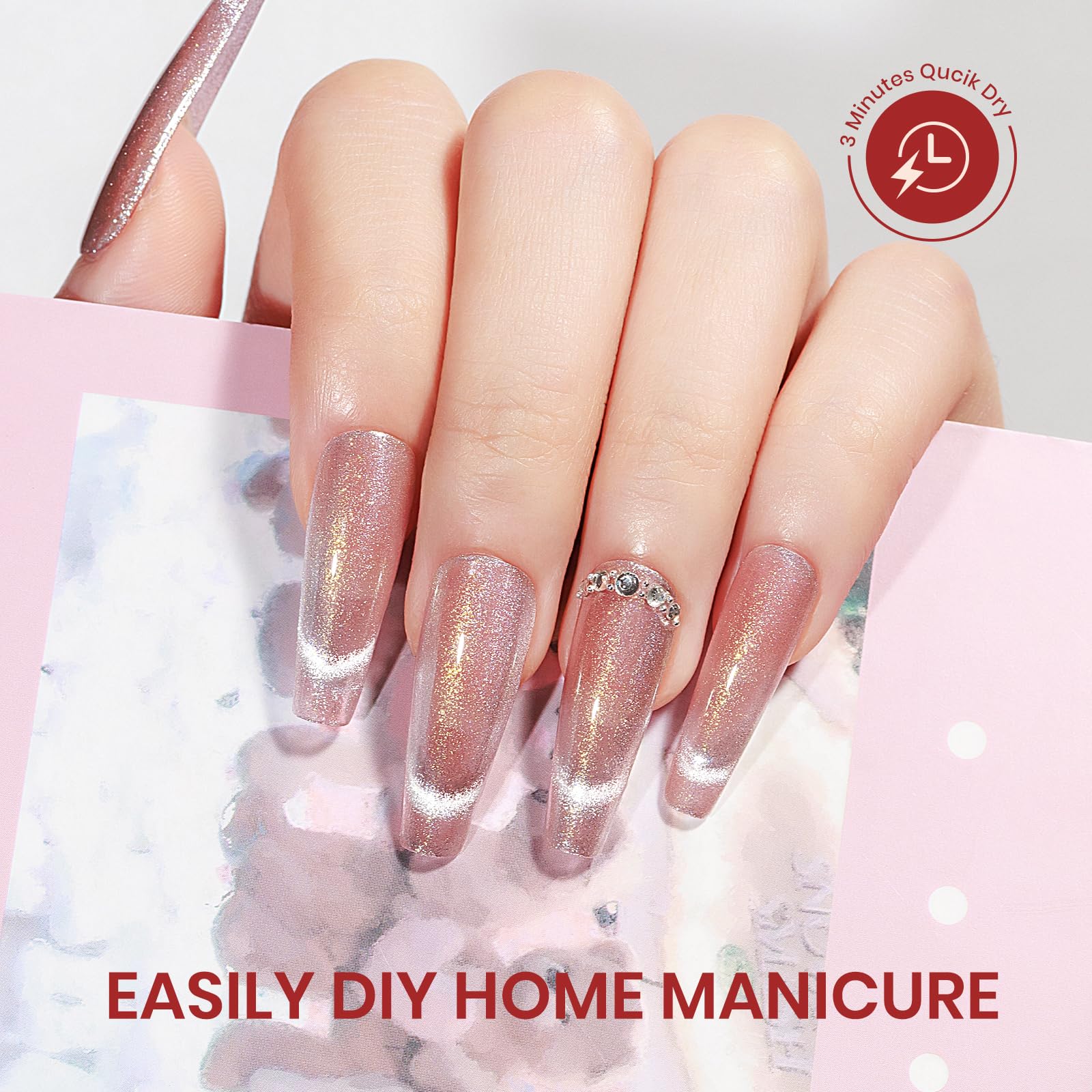 SUPWEE air-drying nail polish ready without lamp cure