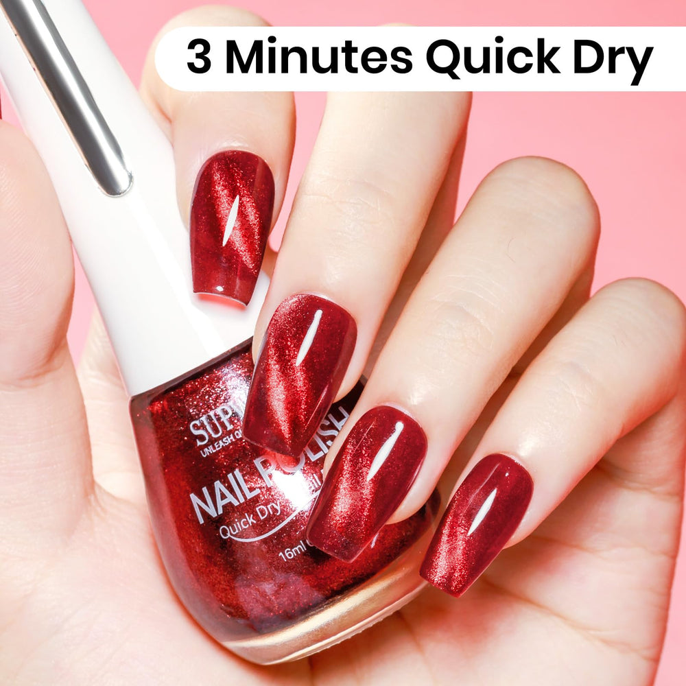 SUPWEE vegan formula aligns with cruelty-free nail care preferences.