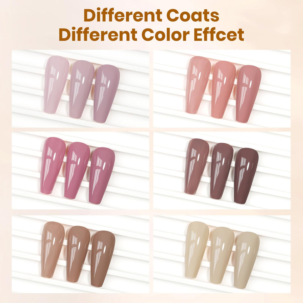 SUPWEE swatches show versatile neutral shades for everyday or special occasions.