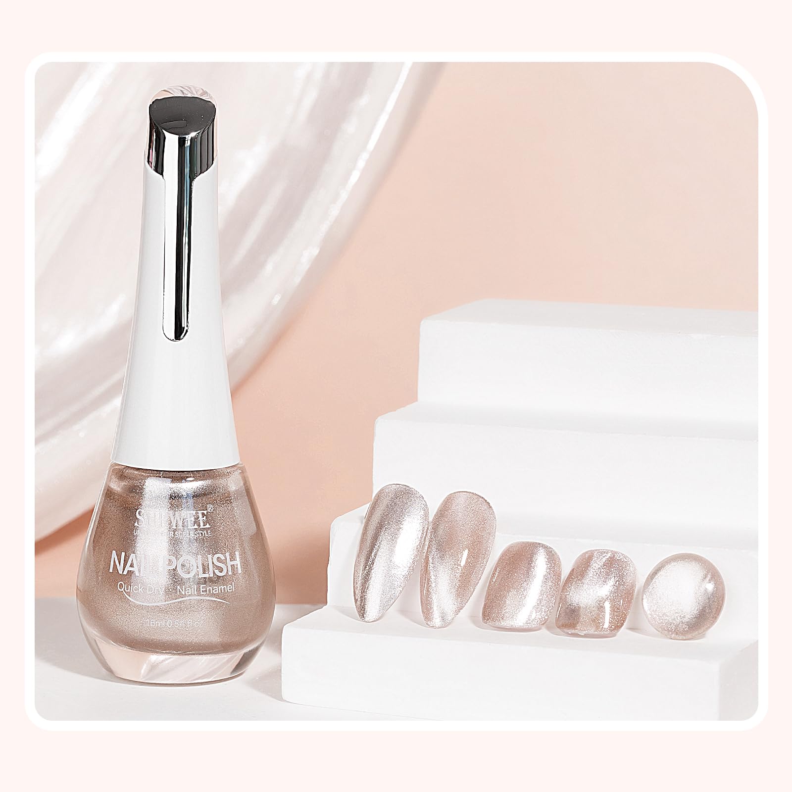 16ml bottle delivers ample product for multiple nail looks.