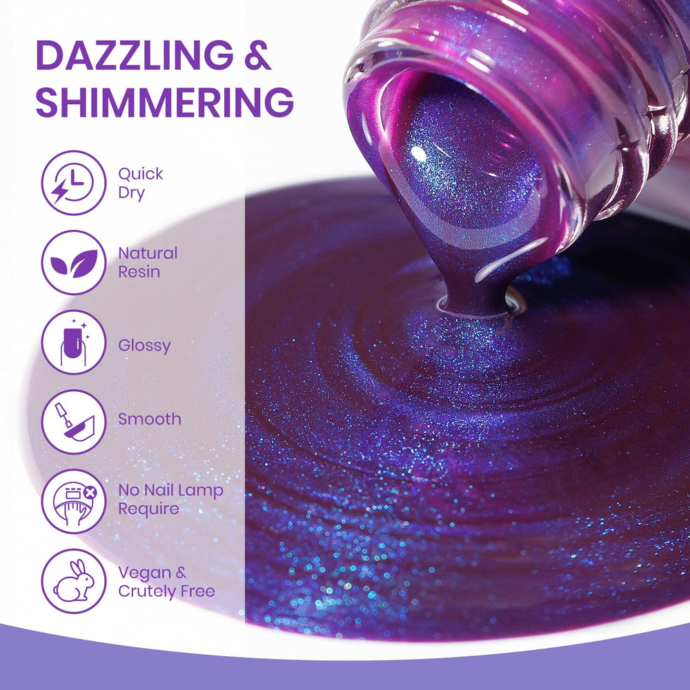 SUPWEE oil-based formula provides durable wear without gel curing
