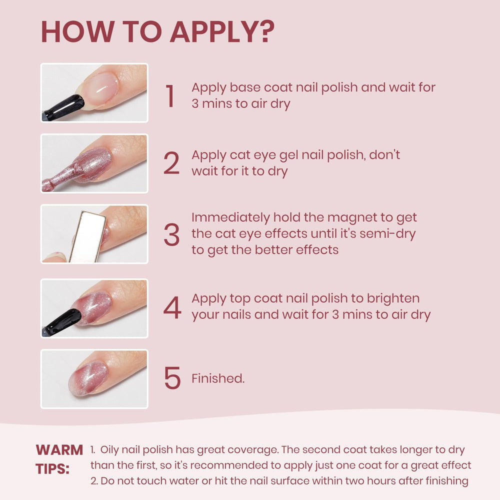 SUPWEE oil-based nail lacquer offering lasting wear and gloss.