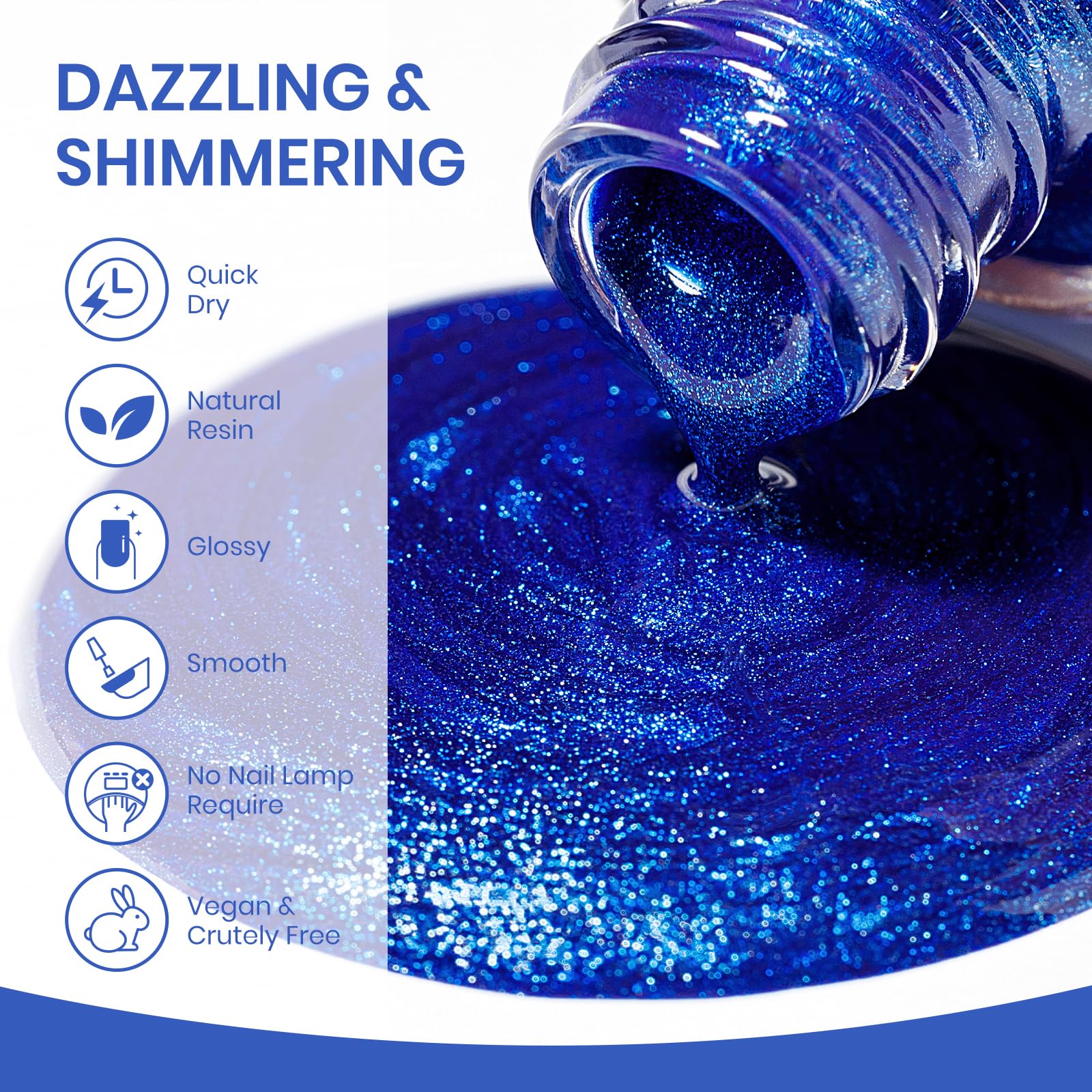 SUPWEE dries in minutes without UV lamp for busy days