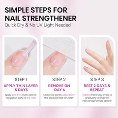 SUPWEE brush applying sheer polish for an even base coat