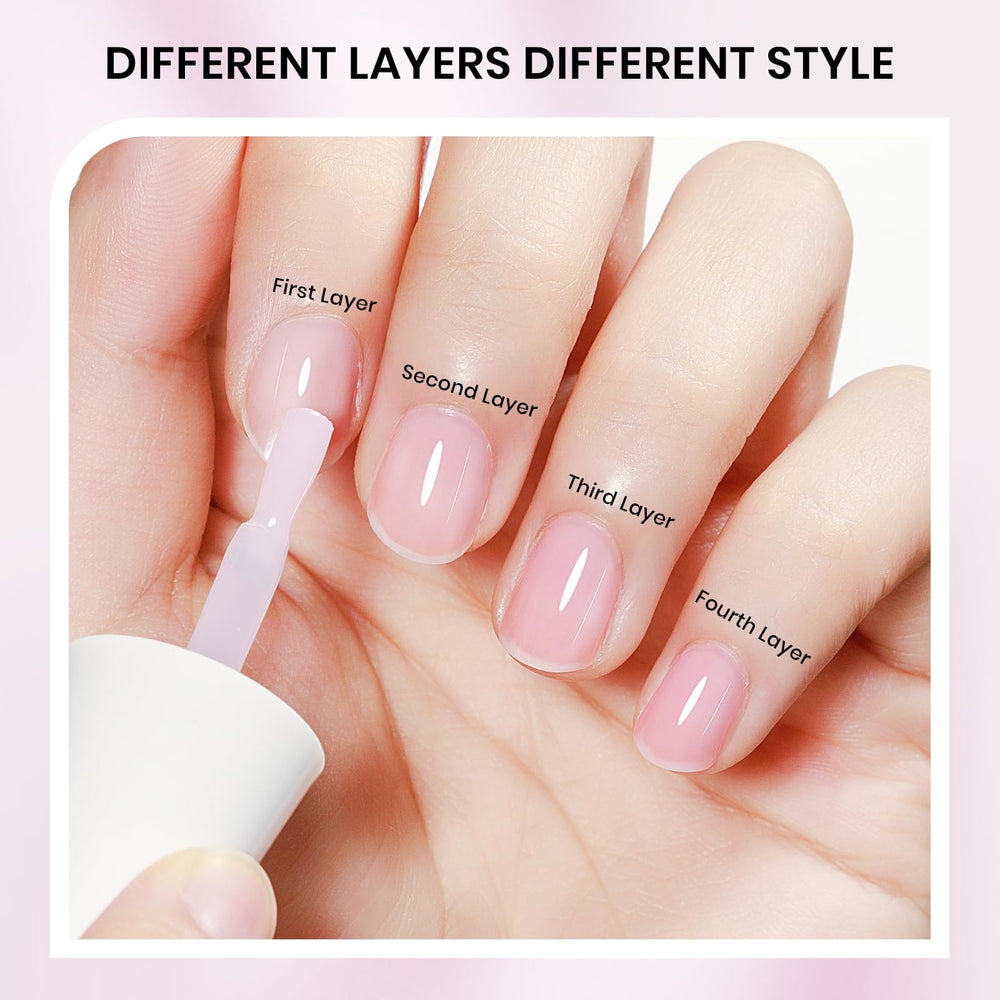 SUPWEE packaging highlights base coat and 4-in-1 care
