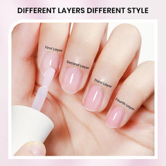 SUPWEE packaging highlights base coat and 4-in-1 care